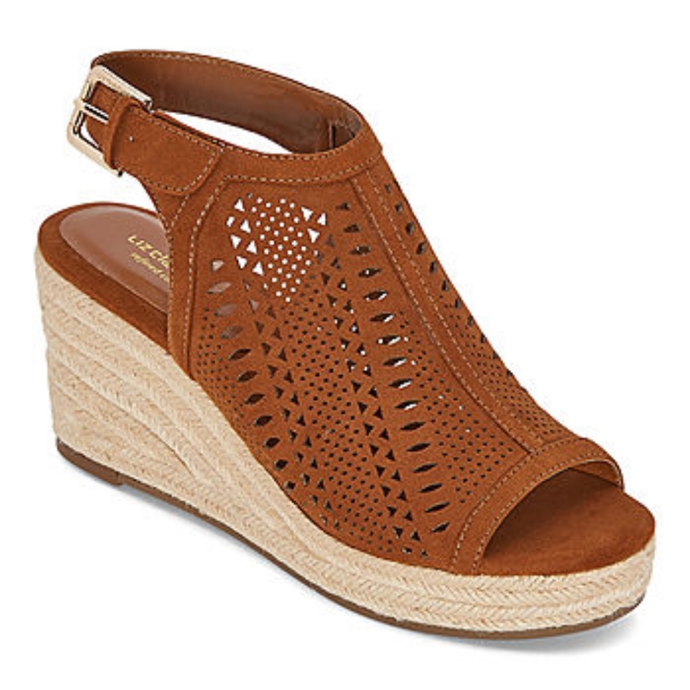 Brown Liz Claiborne Wedges